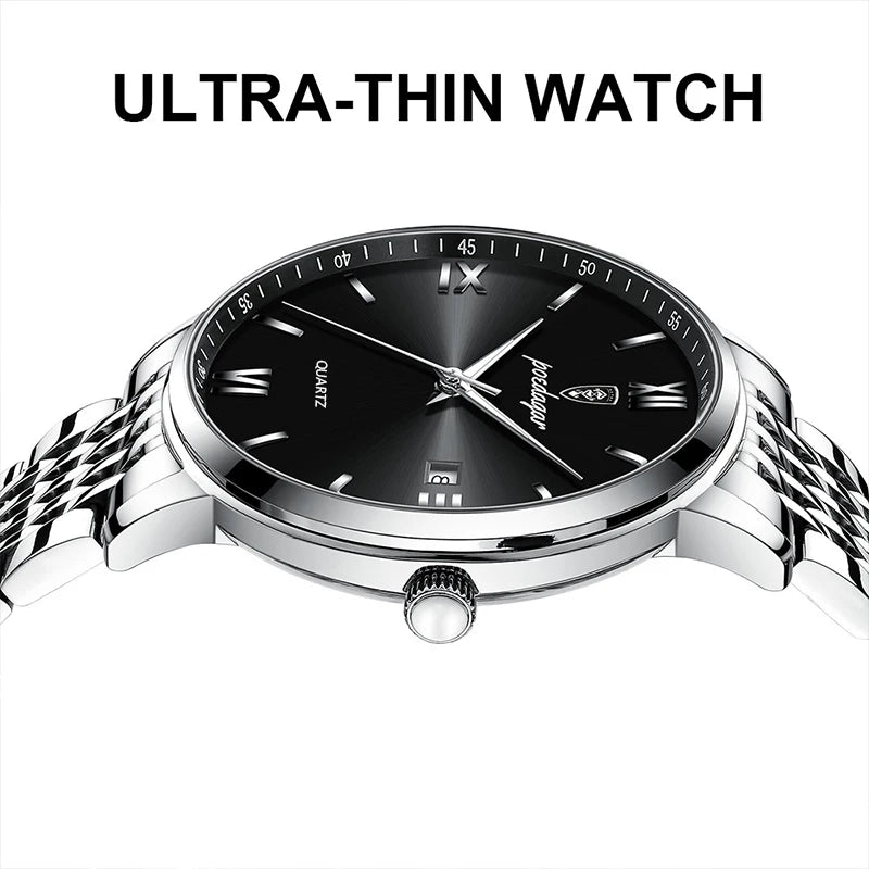 Luxury Sports Men'S Wristwatch Stainless Steel Waterproof Date Man Watch High Quality Casual Fashion Quartz Men Watches